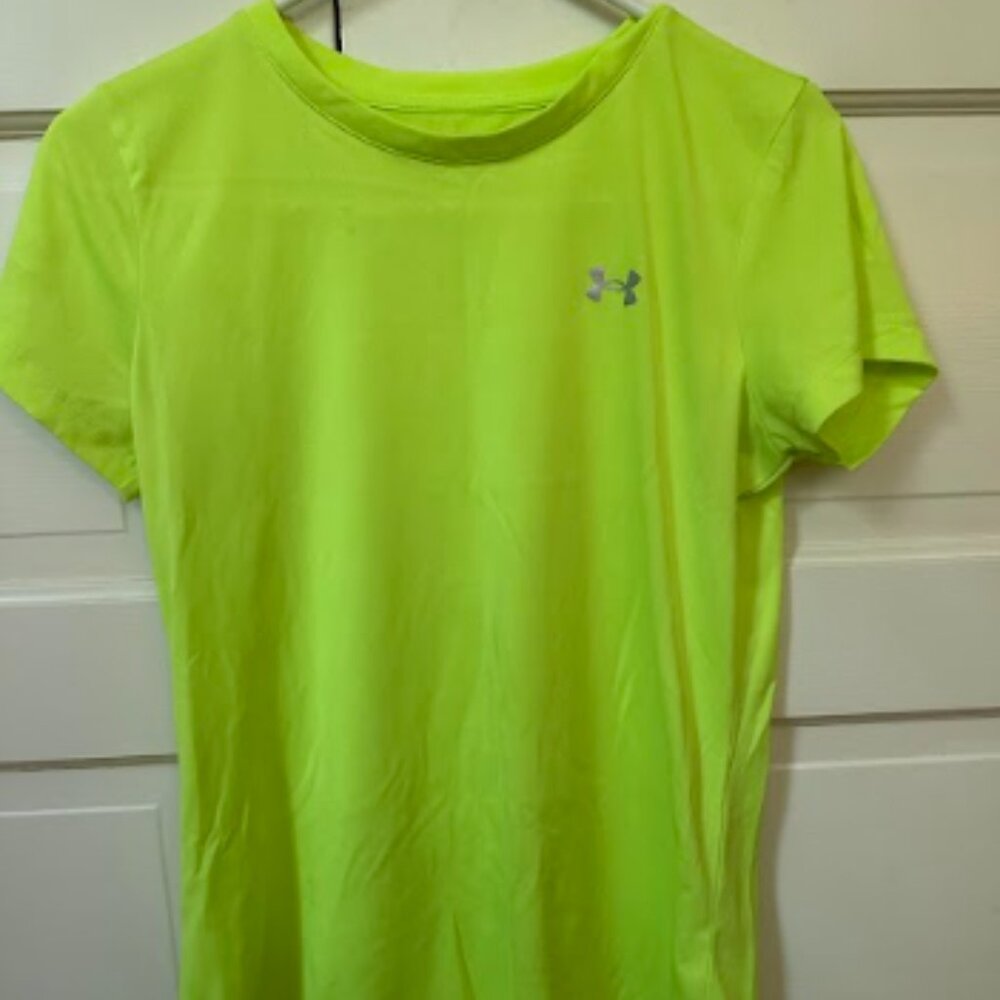 Under Armour Neon Yellow Athletic Tee